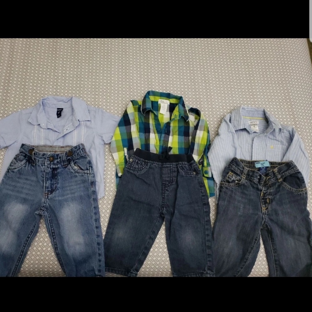 6️⃣ pcs - baby clothes 6-18months